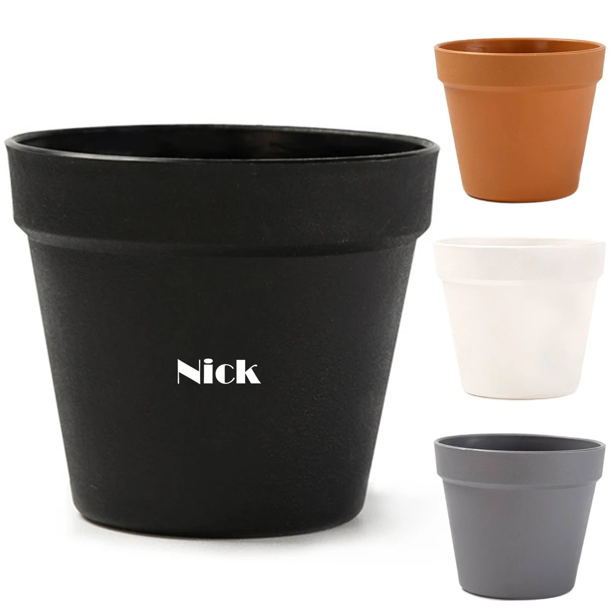 Plastic Planter Folwerpot Round Caliber 1