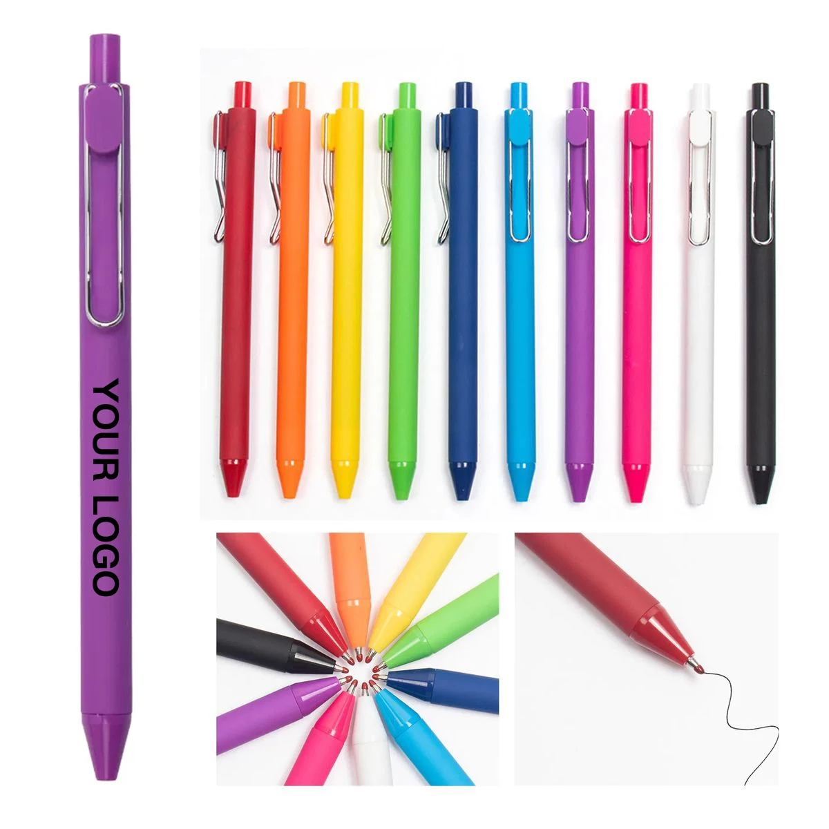 Lightweight Matte Ink Pen for School and Work 1