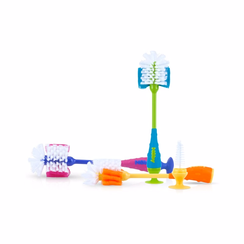 Nuby Bottle and Nipple Brushes - Assorted Colors