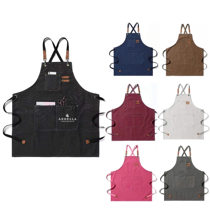 Kitchen Apron w/ Custom Imprint & Adjustable Strap 1