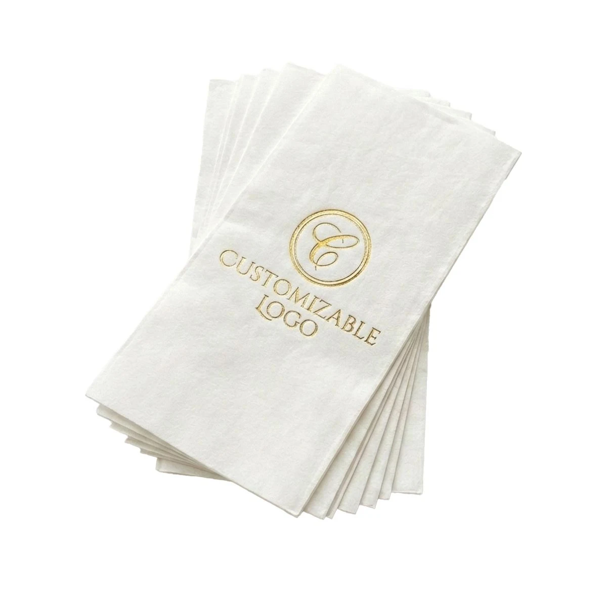 Customizable 12"x17" Airlaid Dust-Free Guest Towel 1