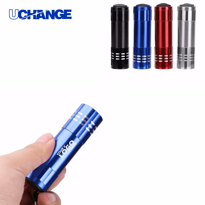 9 LED Aluminum Flashlight Tool