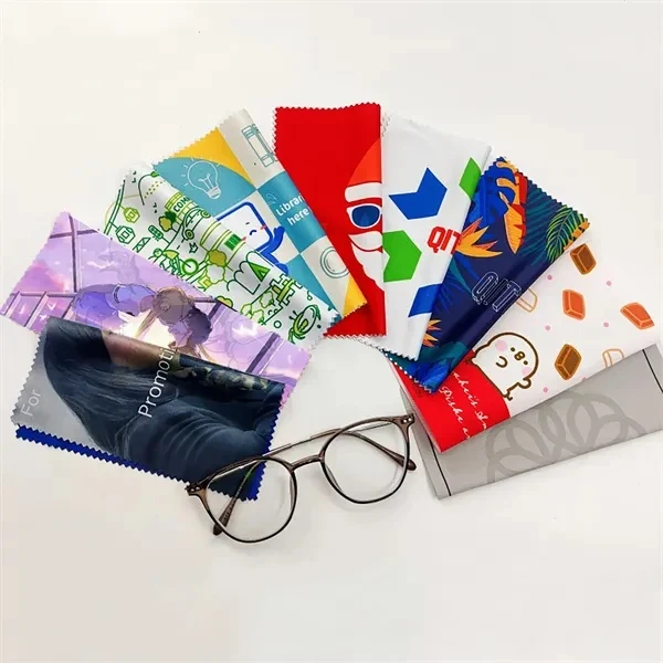 Full Color Double-Sided Microfiber Cleaning Cloth 1