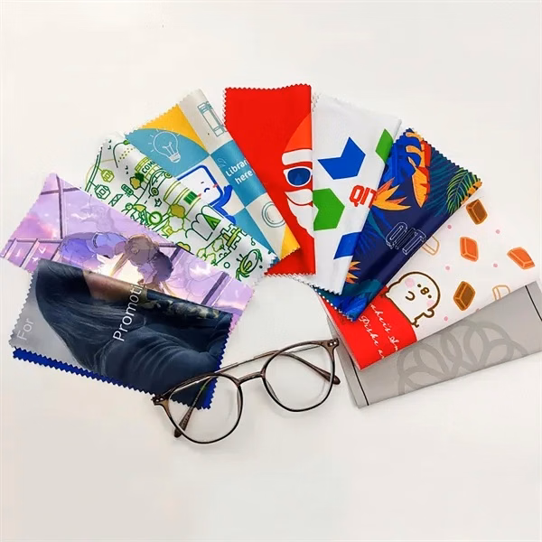 Full Color Double-Sided Microfiber Cleaning Cloth