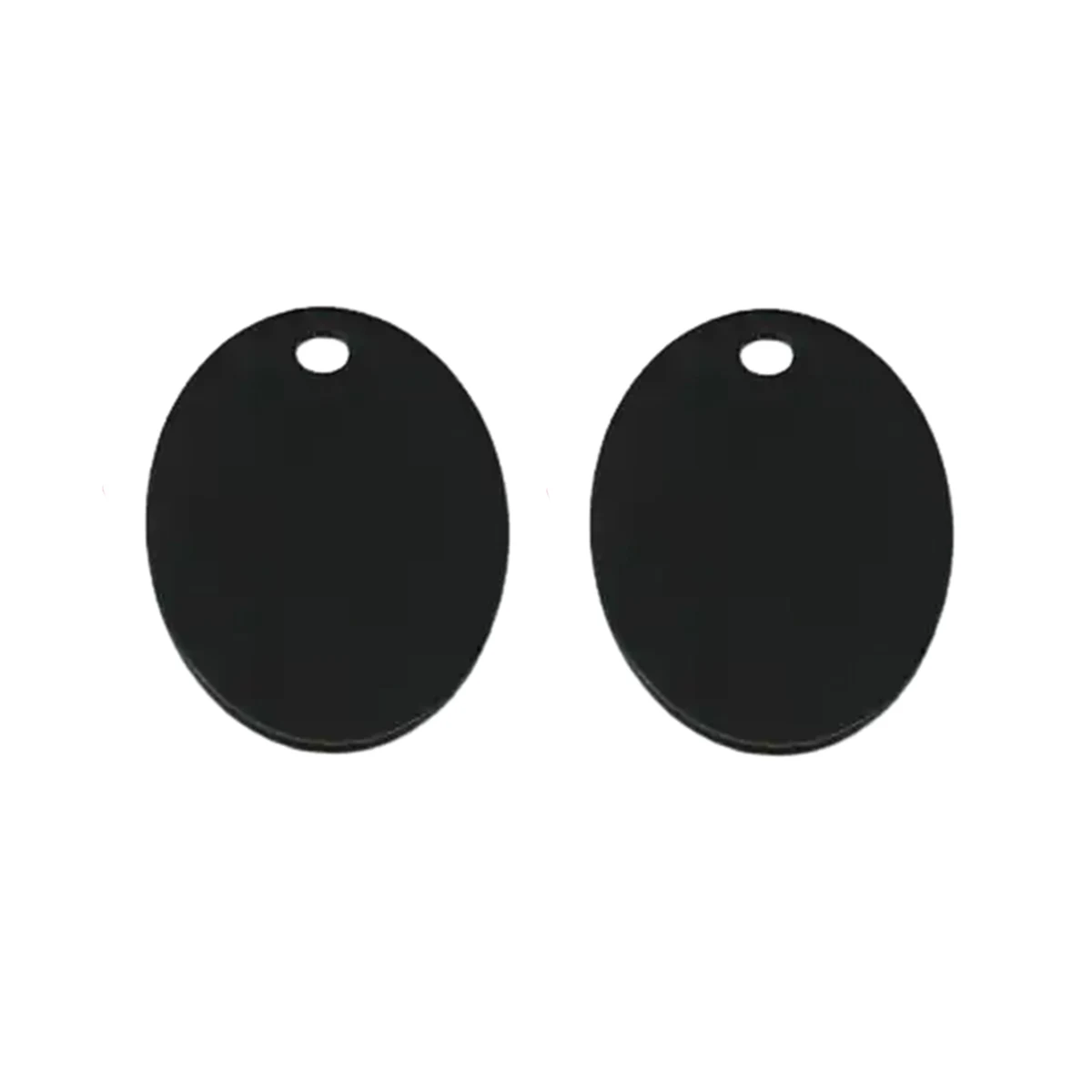 Oval Shaped Aluminum Pet Tag 1
