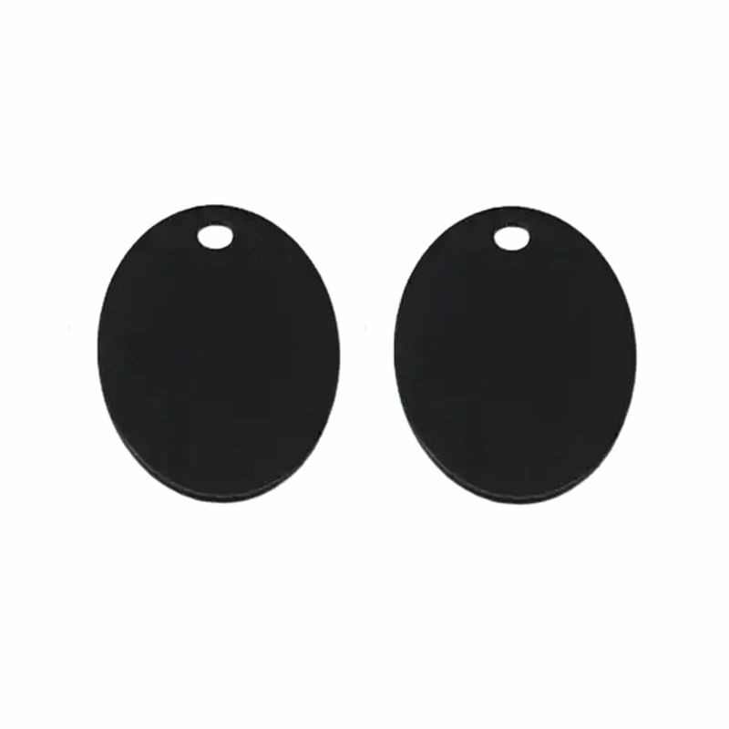Oval Shaped Aluminum Pet Tag