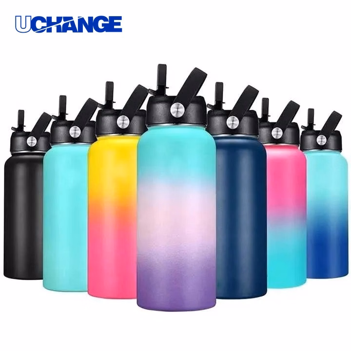 32oz Vacuum-Insulated Stainless Steel Water Bottle for Sports & Outdoor Use