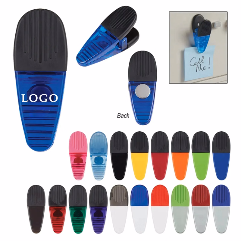 3 1/3" Large Plastic Refrigerator Magnet Clips