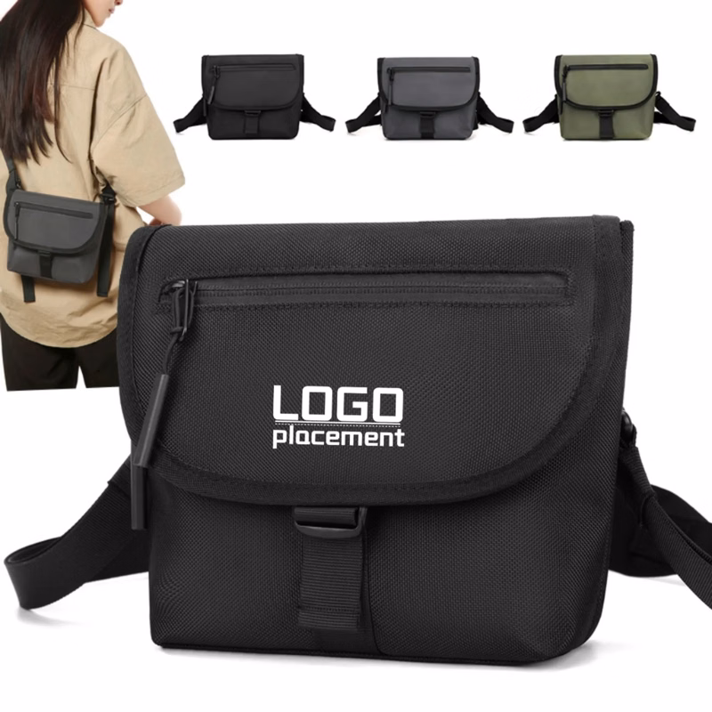 Men's Waterproof Nylon Crossbody Bag