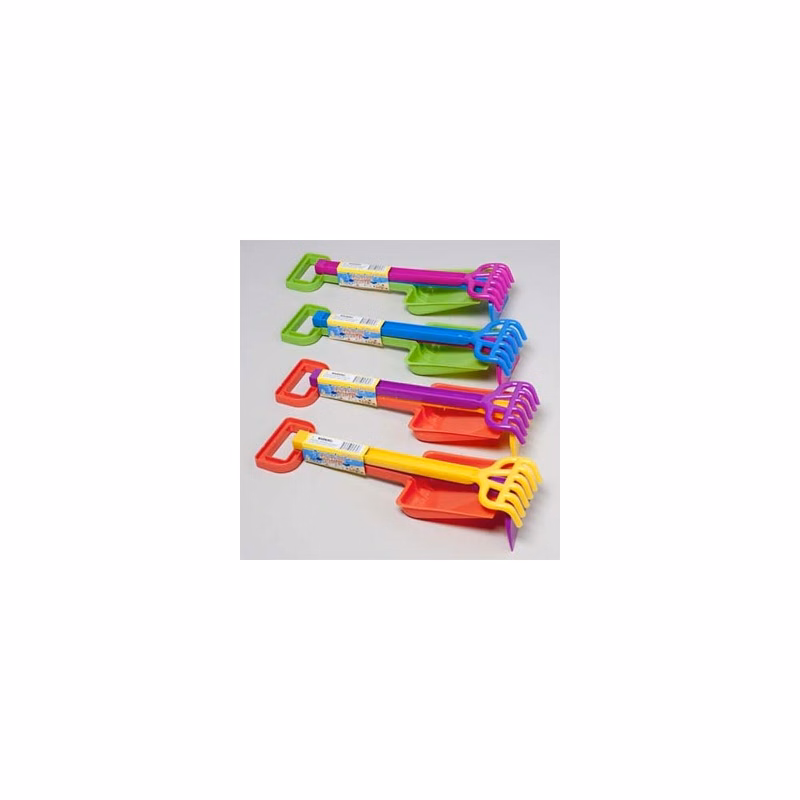Sand Tool Toy Sets - Assorted Colors 13" 3 Piece