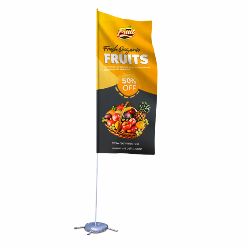 Portable Flutter Flag™ Custom Printed