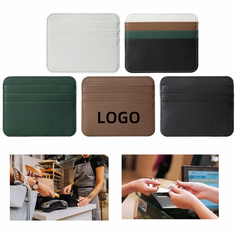Ultra Thin Double-sided Leather Card Sleeve