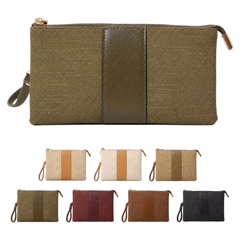 Hand-Carry PU Organizer Wallet for Daily Use