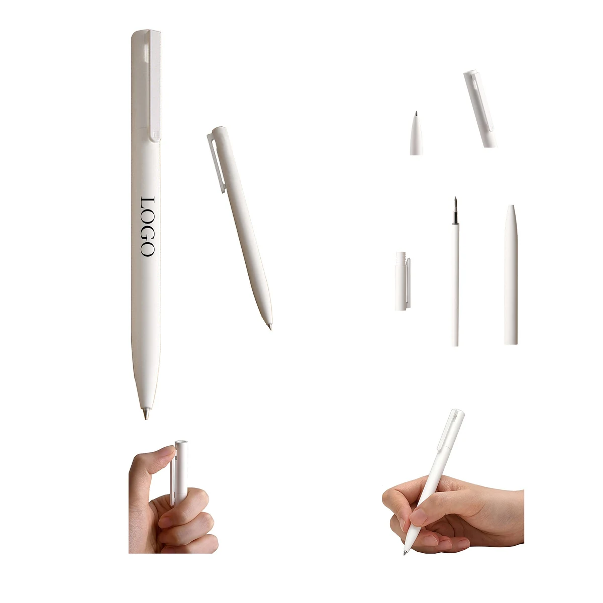 Plastic Press Neutral Pen 1