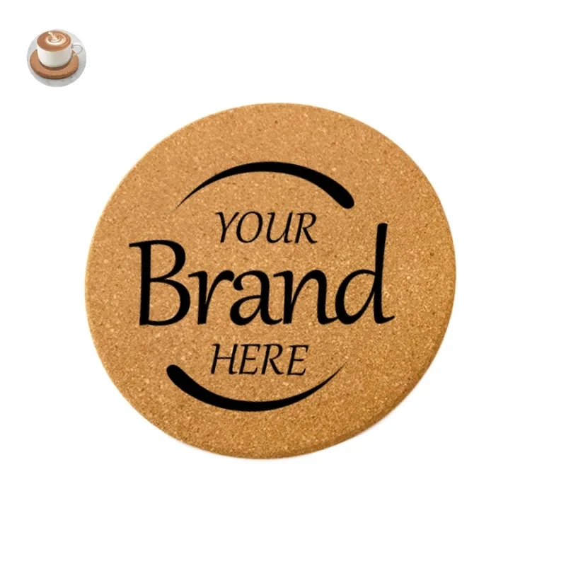 Absorbent Cork Coasters 1