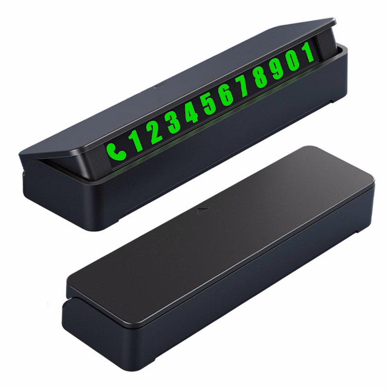 Temporary Parking Plate