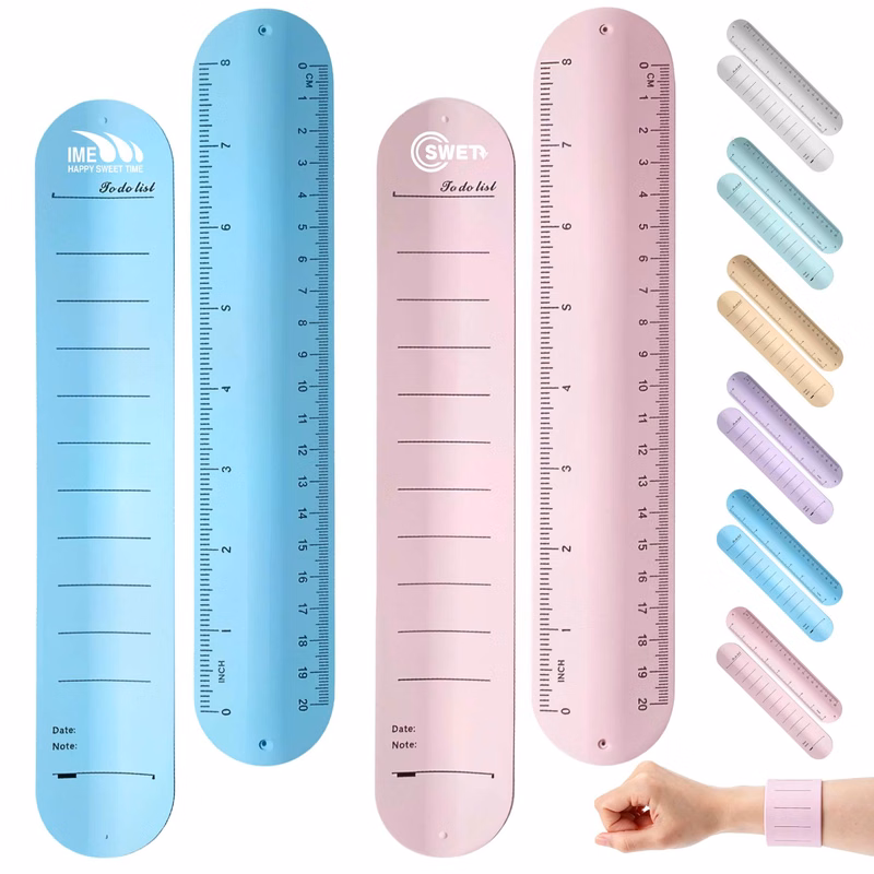 Silicone Memo Slap Bracelet