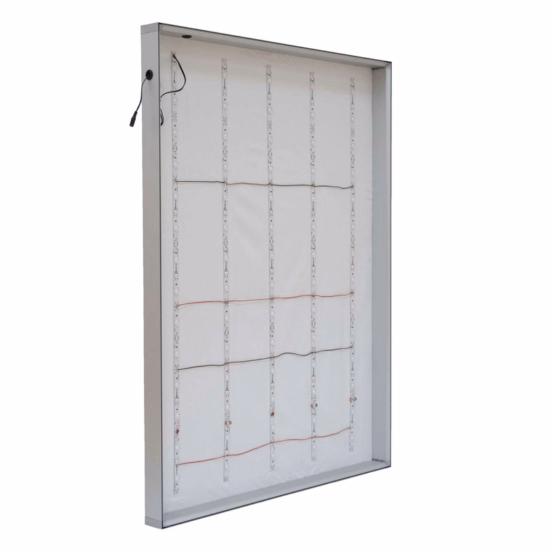 36" x 48" Standard SEG Glo Wall Mount Hardware