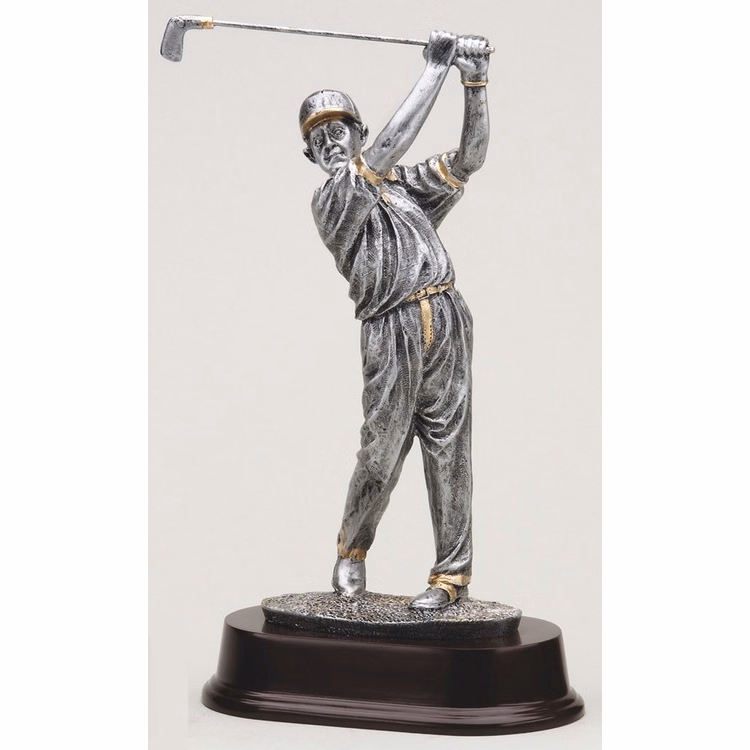 10" Tall Male Golf Figure Award