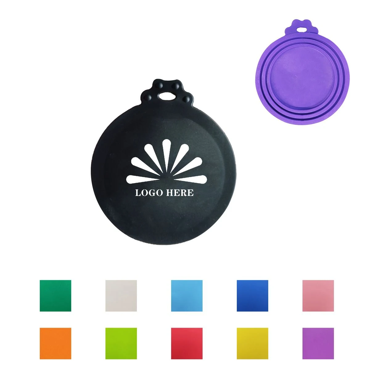 MOQ 20 PCS Silicone Pet Can Lid 1