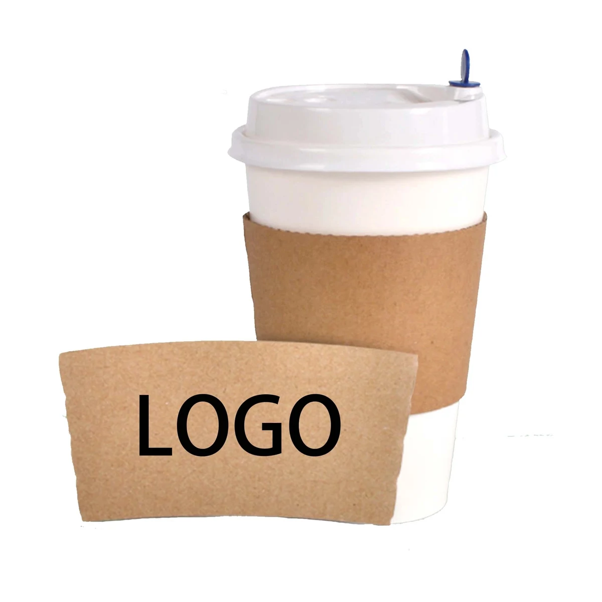 Double Corrugated Coffee Cup Sleeves 1
