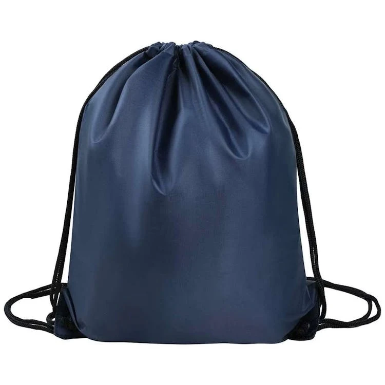 Navy Drawstring Bag 17" 1