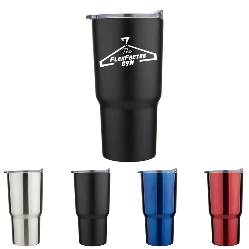 Contoured 30 oz Stainless Steel copper double lined 1