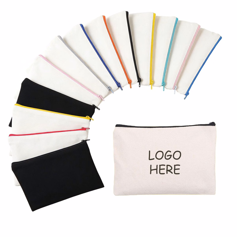 Zipper Canvas Pencil Case