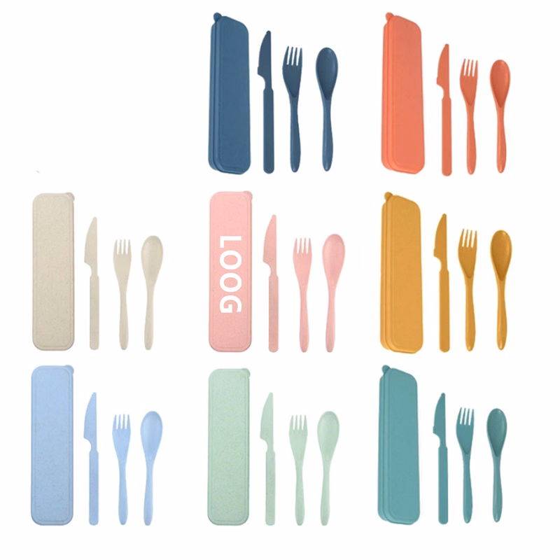 Travel Cutlery Set with Case