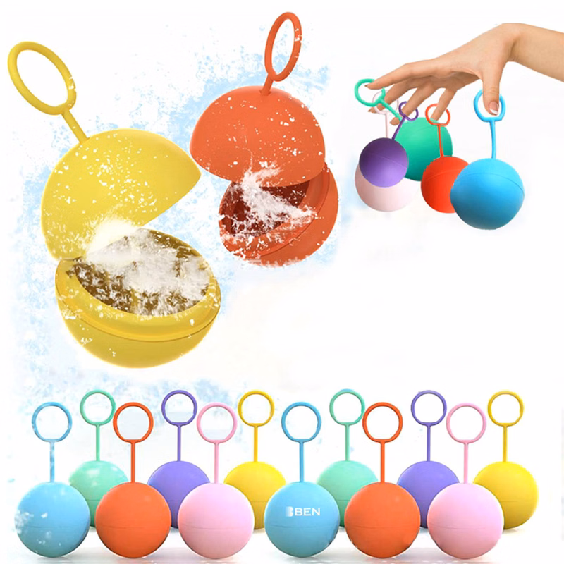 Finger-Mounted Magnetic Silicone Water Ball Toy