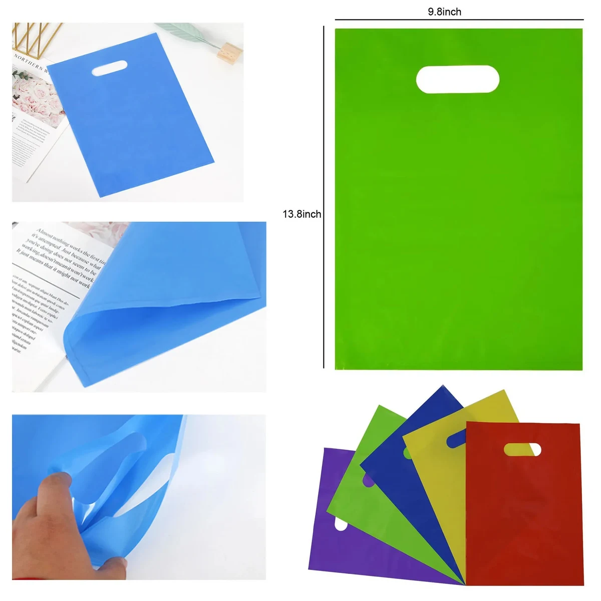 Die Cut Plastic Shopping Bag 1