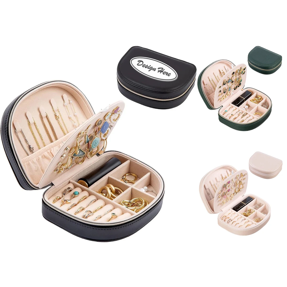 PU Leather Travel Jewellery Box for Women 1