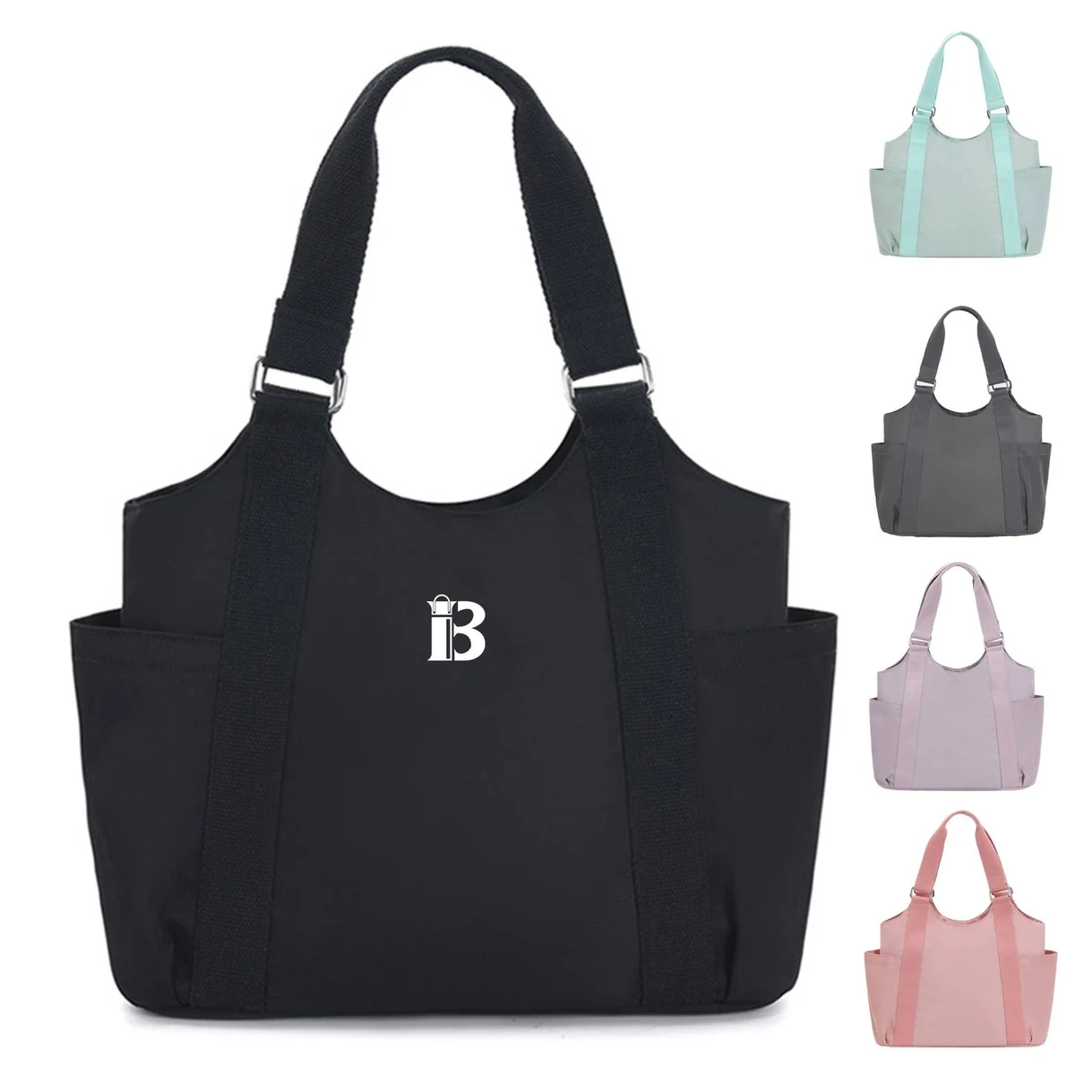 Nylon Tote Bag Student Large Capacity Waterproof 1
