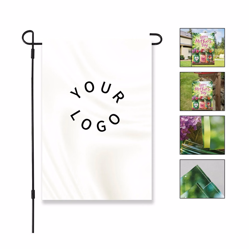 Custom Polyester Holiday Garden Flag
