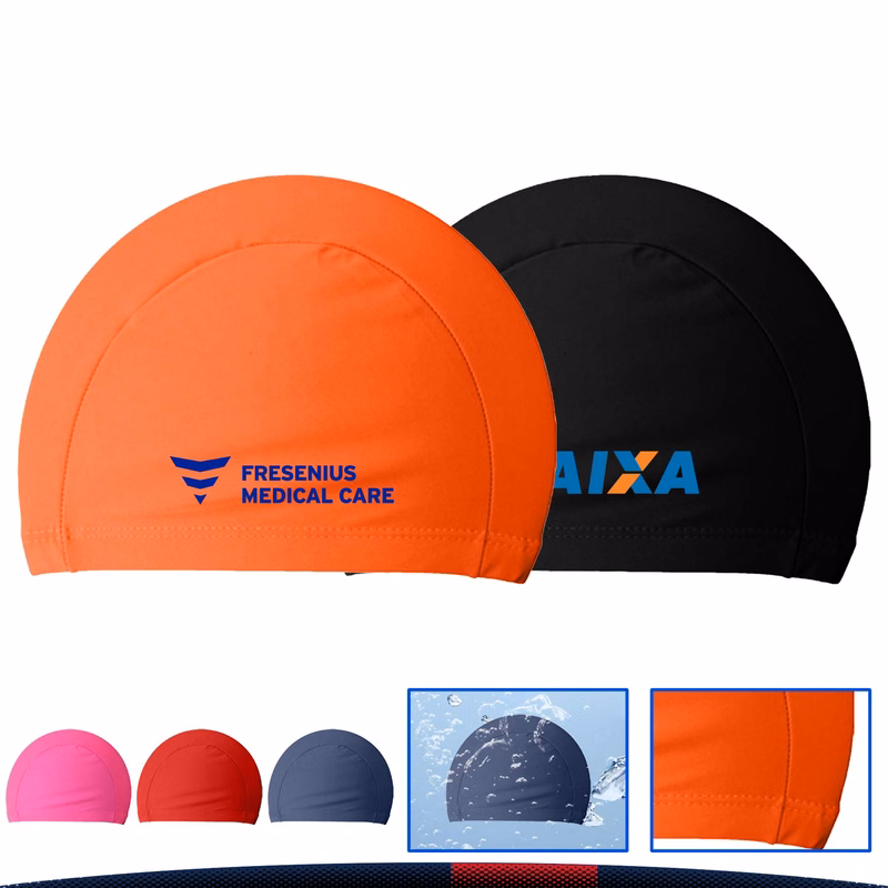 Nylon Fabric Swimming Cap