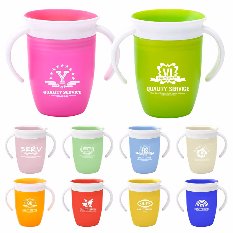 8 Ounce Silicone Infant Sippy Training Mug