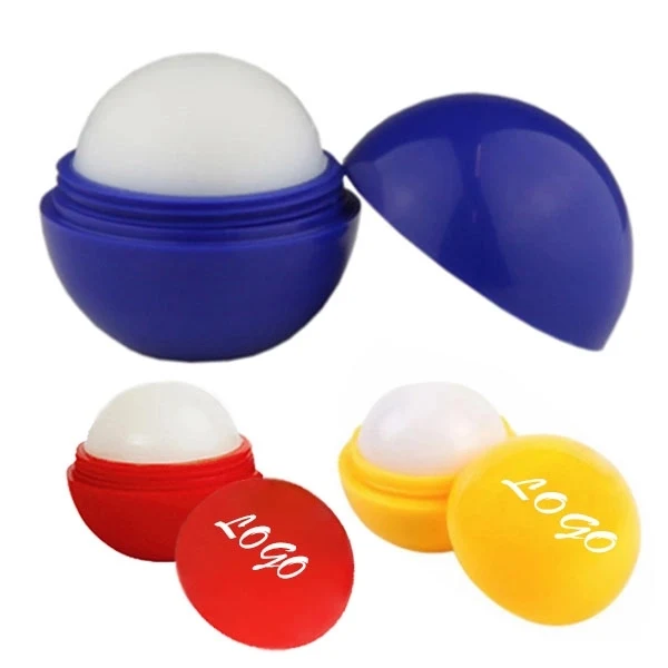 Custom Round Ball Lip Balm 1