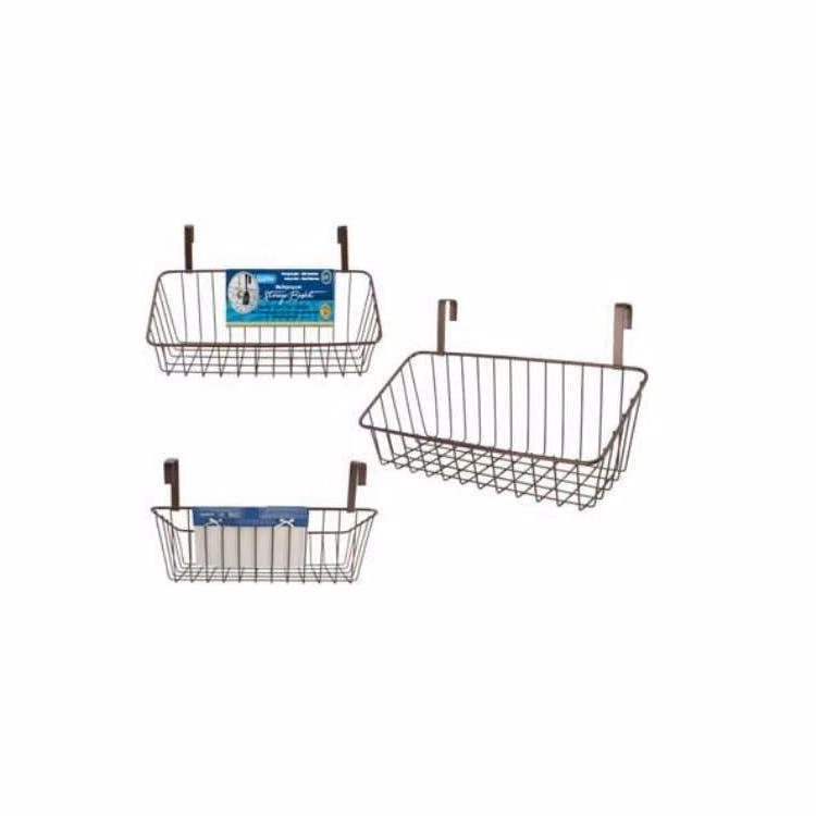 Over Cabinet Storage Basket - Black