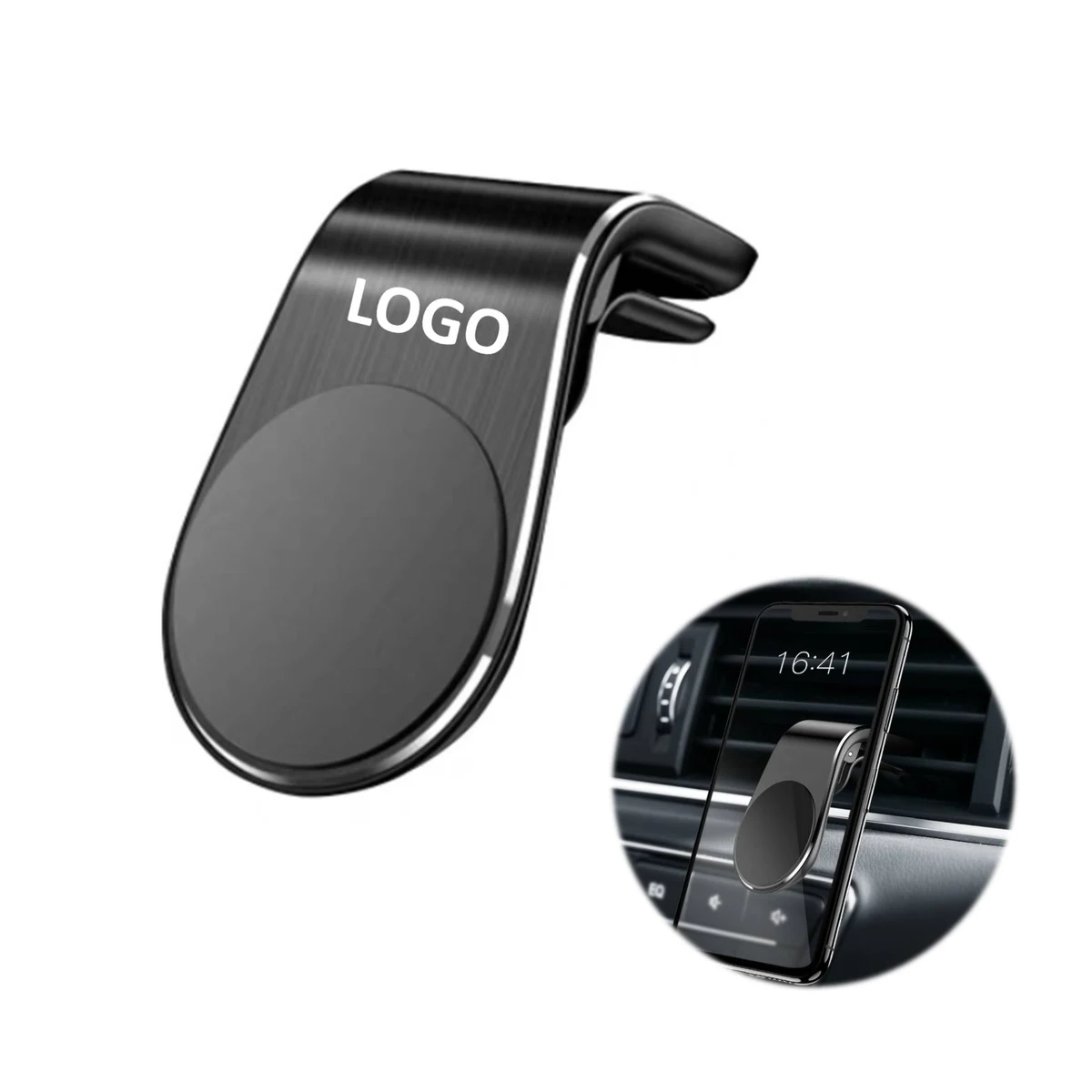 Creative Plastic Magnetic Car Mount Phone Holder 1