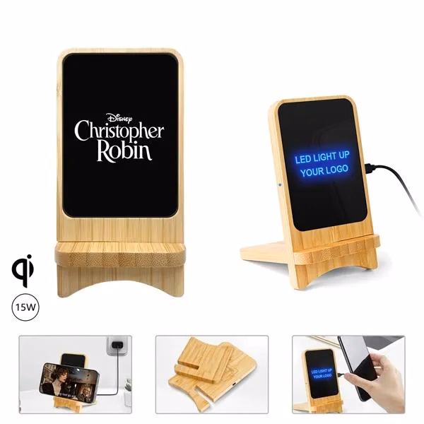 Cell Phone Stand for Desk with Charging Hole-15W