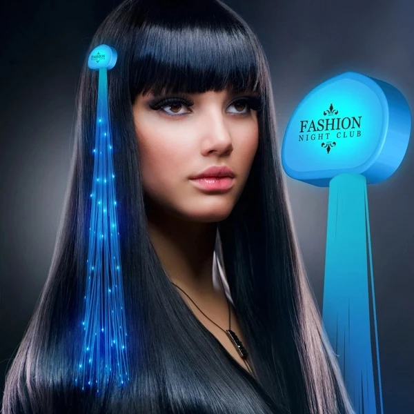 Light Hair Sparkle Clip Extensions 1