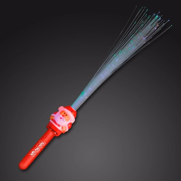 Fiber Optic Santa Wands