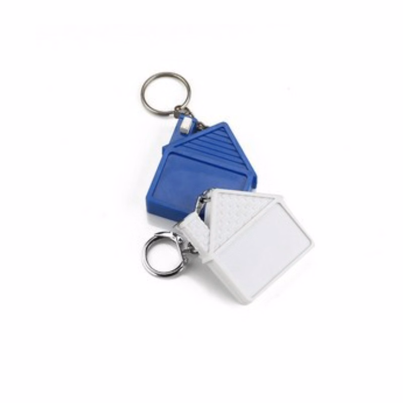 6 FT House Shaped Tape Measure Keychain