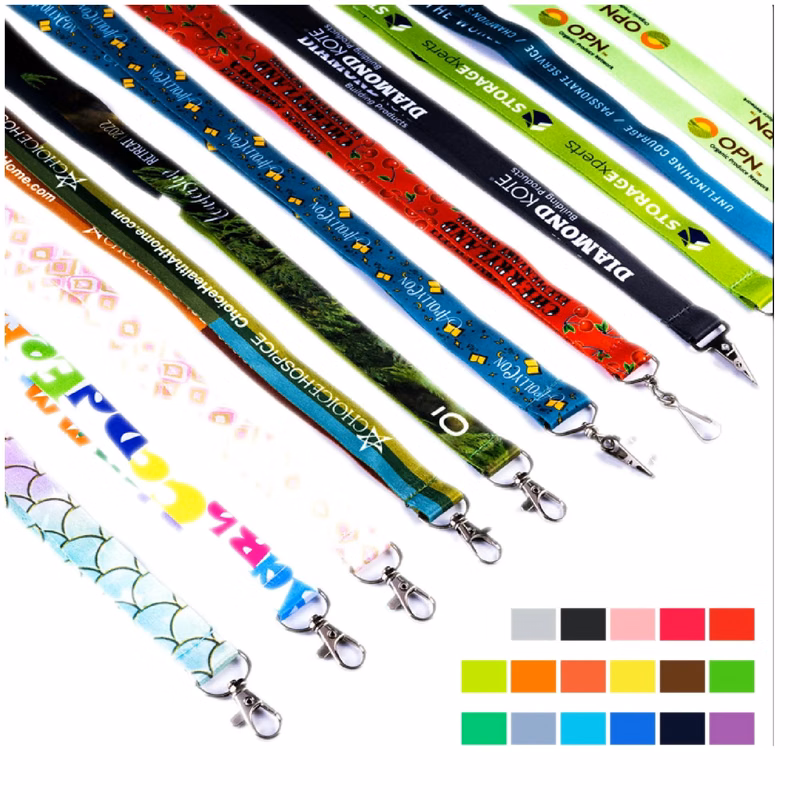 Full Color 3/4" Lanyard w/ Breakaway Release