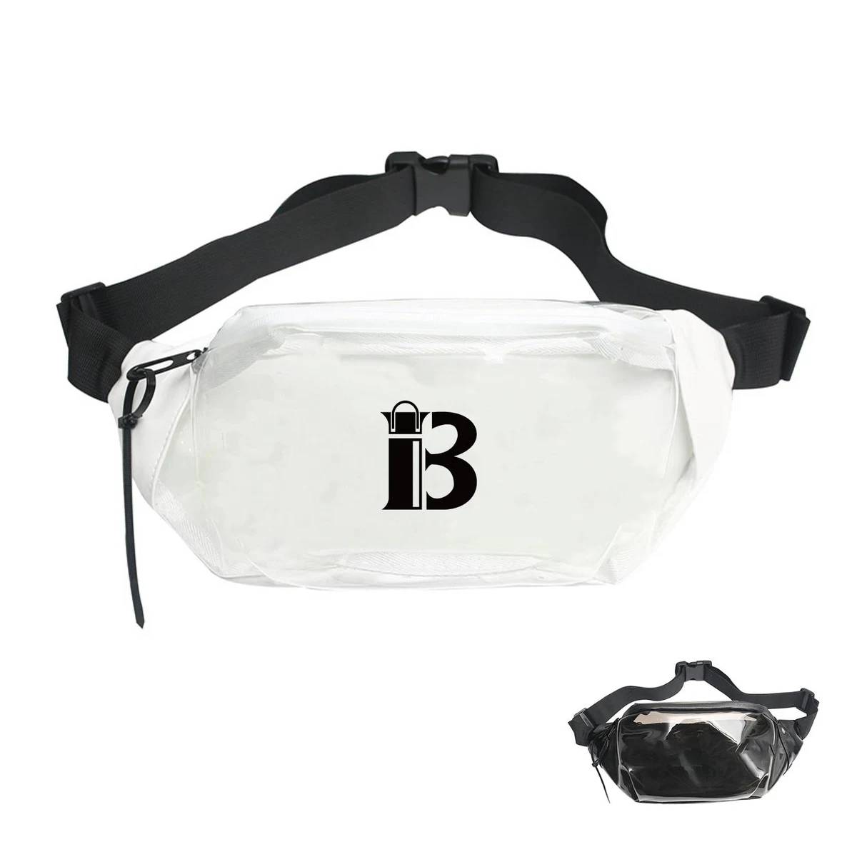 PVC transparent waterproof chest bag 1