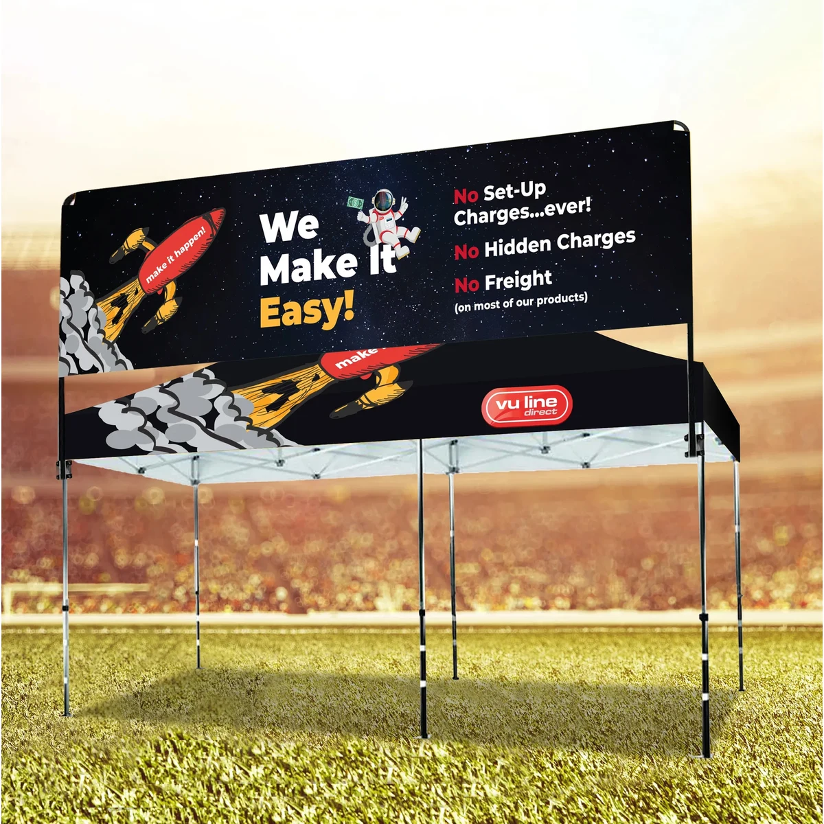 10'x20' TENT BILLBOARD BANNER 1