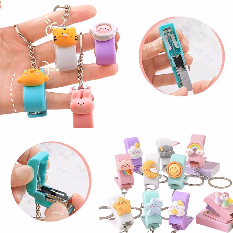 Stapler With Keychain