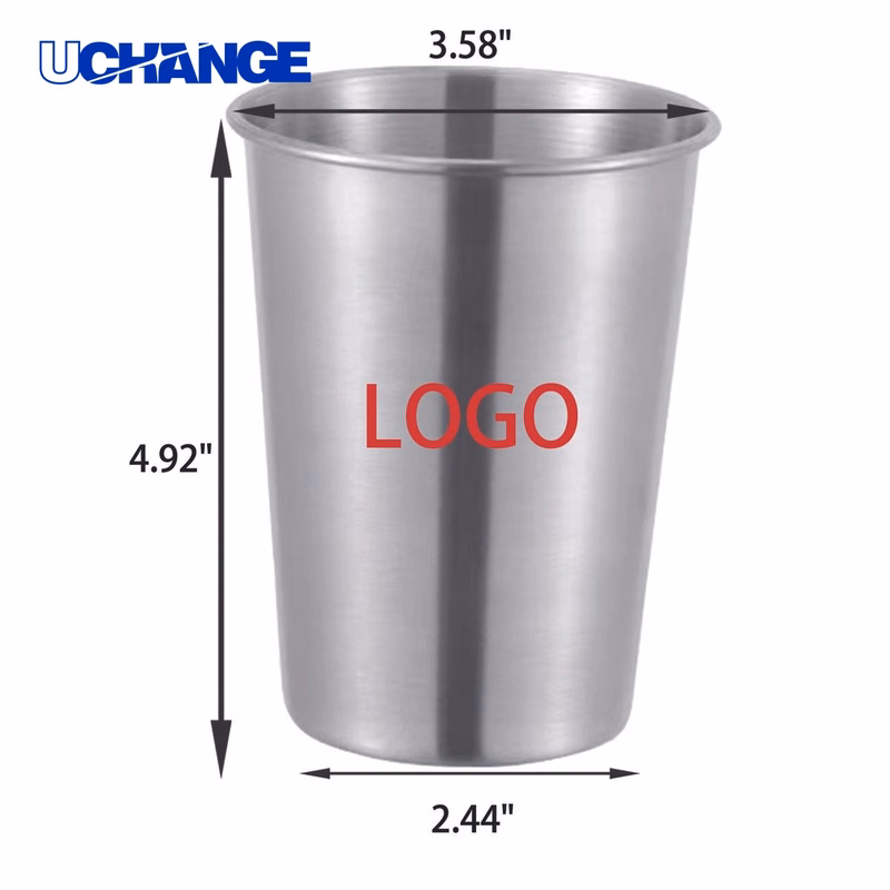 Durable Stainless Steel Cup Container (17oz)