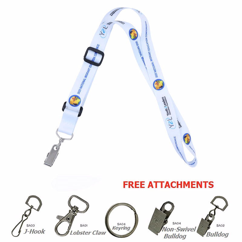 Adjustable Sublimation Lanyards