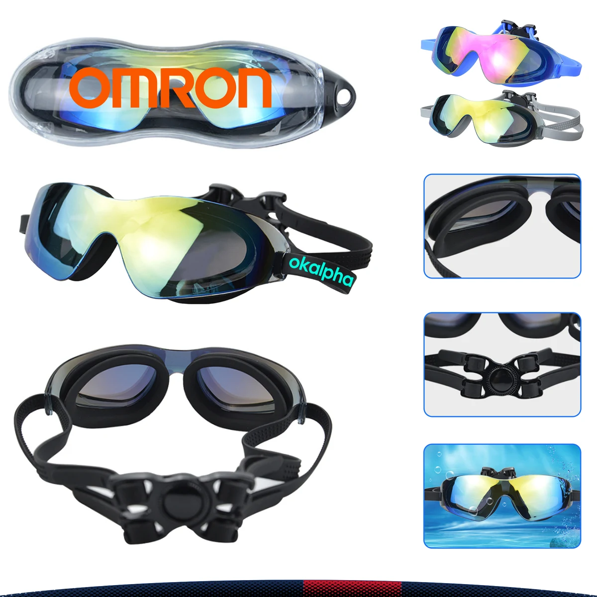 Tayah Adult Swimming Goggles 1